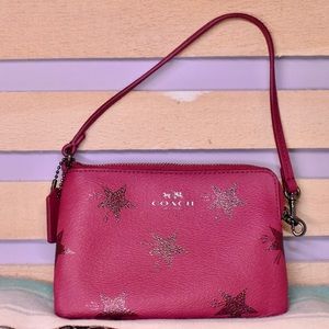 NEW Pink Coach mini wallet / clutch